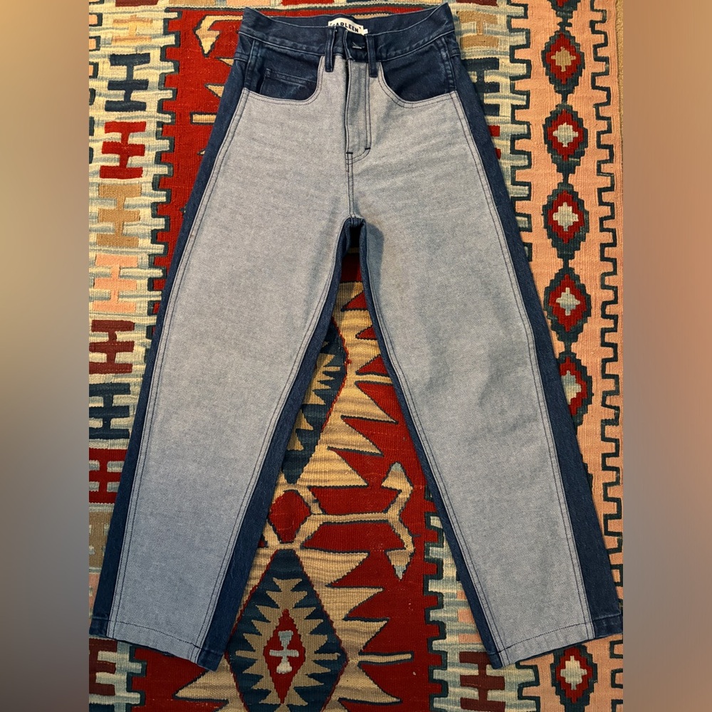 Carleen Wraparound Relaxed Jeans 0